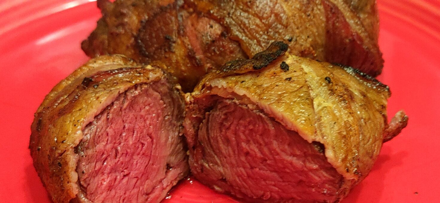 Tender Bacon Wrapped Beef Tenderloin