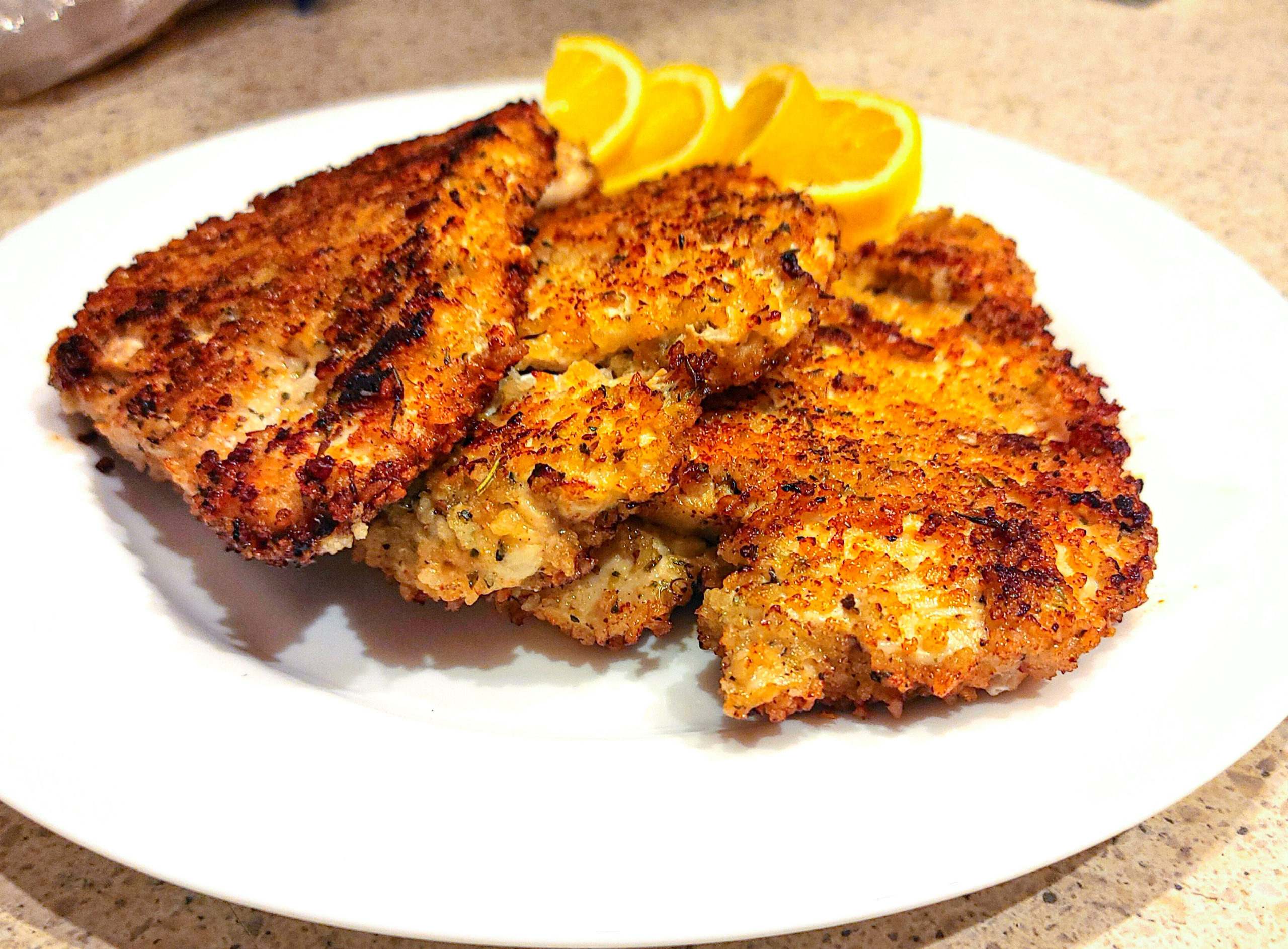 Parmesan Ranch Crusted Chicken Breast