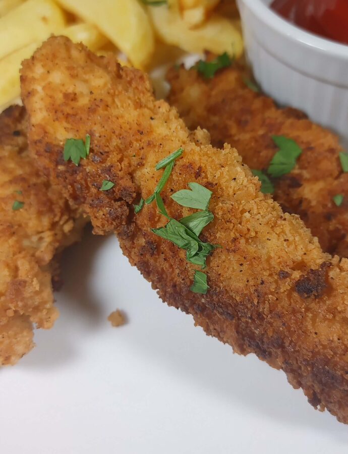 Easy Homemade Fried Chicken Tenders