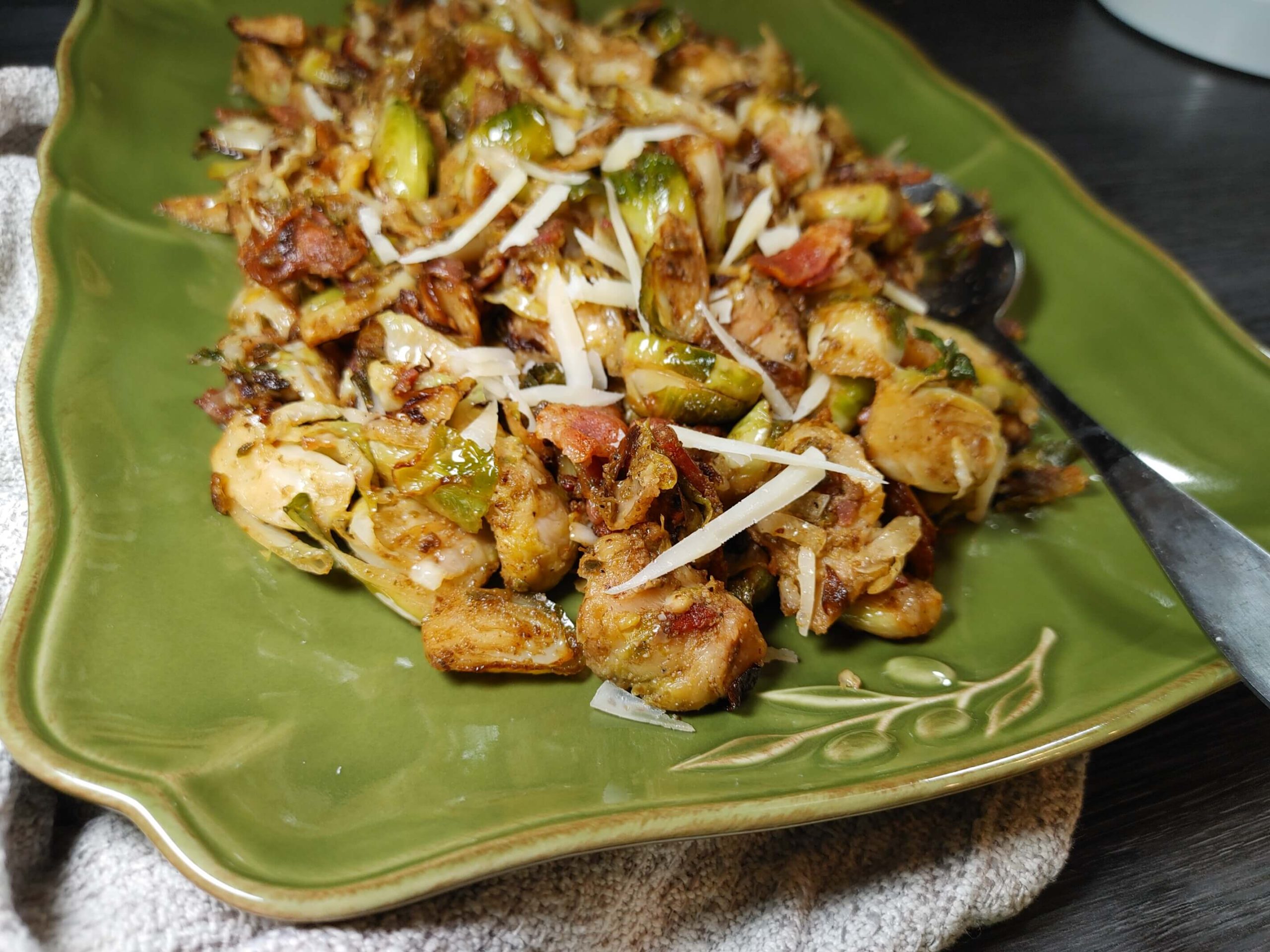 Easy Balsamic Brussels Sprouts