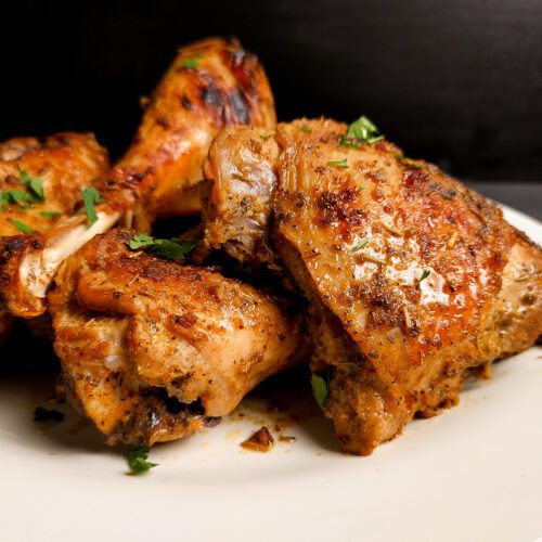 SET AS FEATURED IMAGE ROASTED TURKEY LEGS