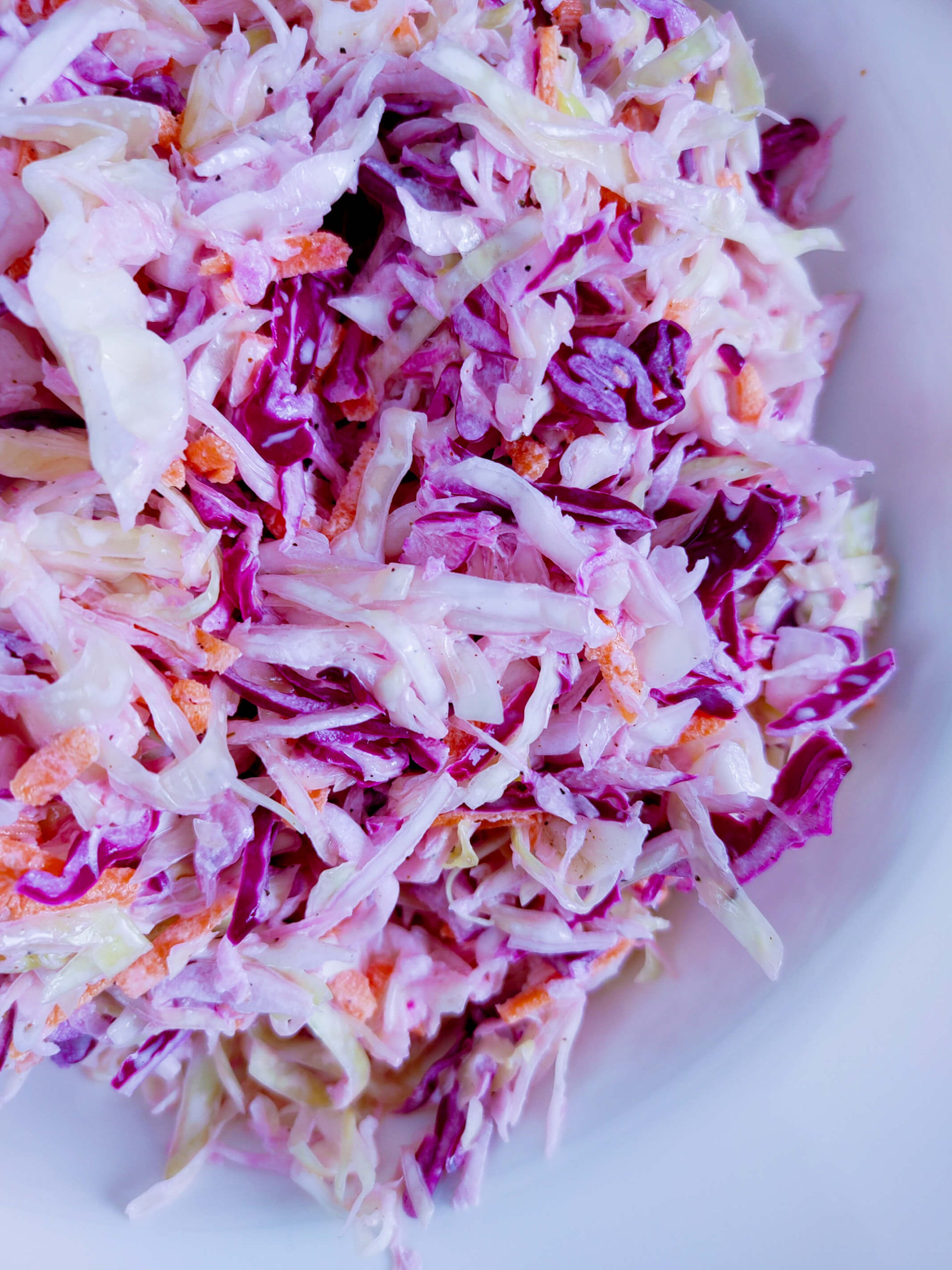 Combine Coleslaw and Refrigerate