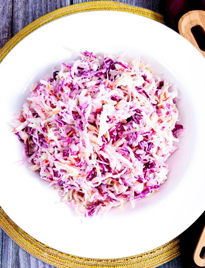 Homemade Creamy Coleslaw with Celery Seed Recipe