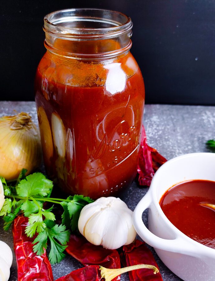 The Best Authentic Red Enchilada Sauce