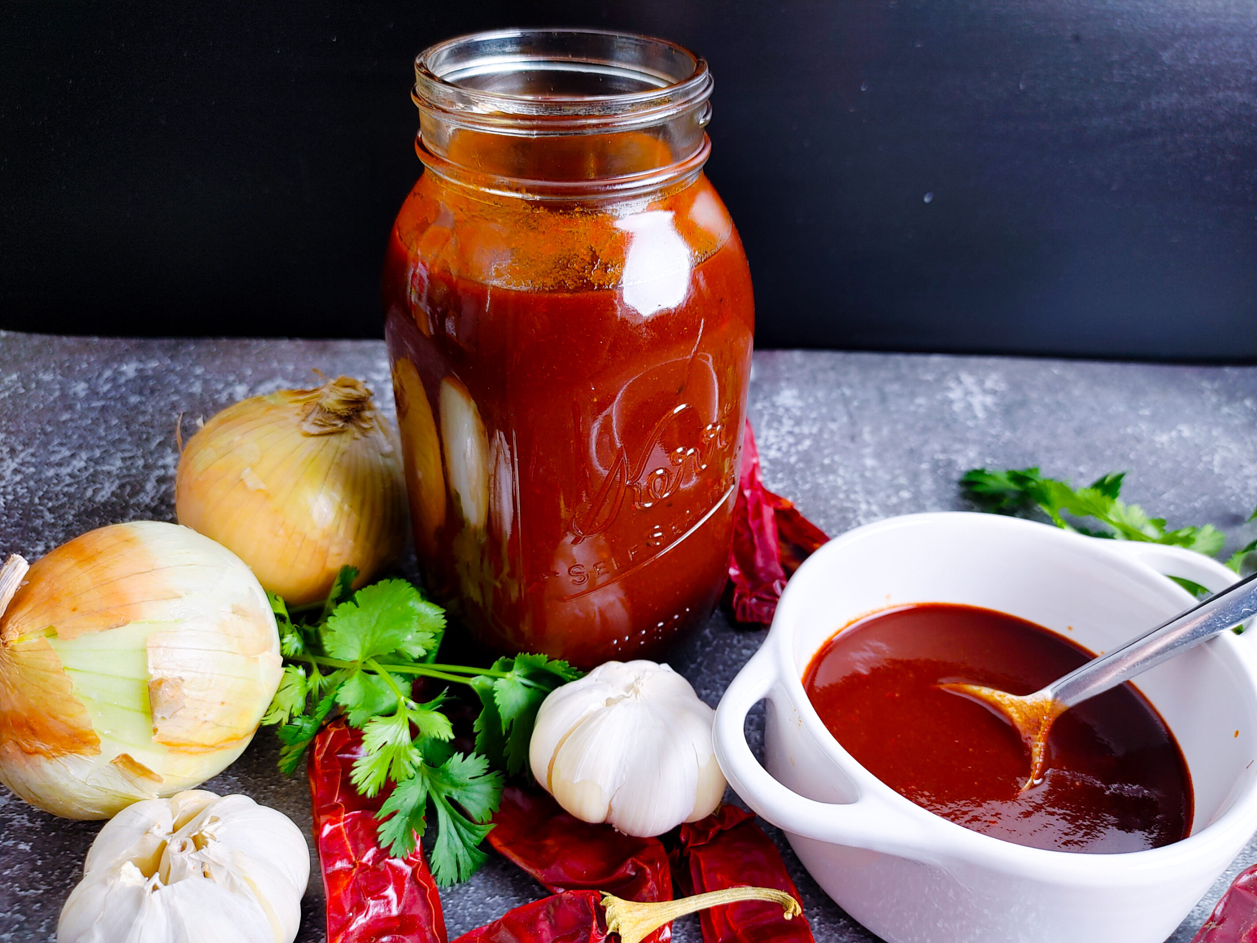 The Best Authentic Red Enchilada Sauce