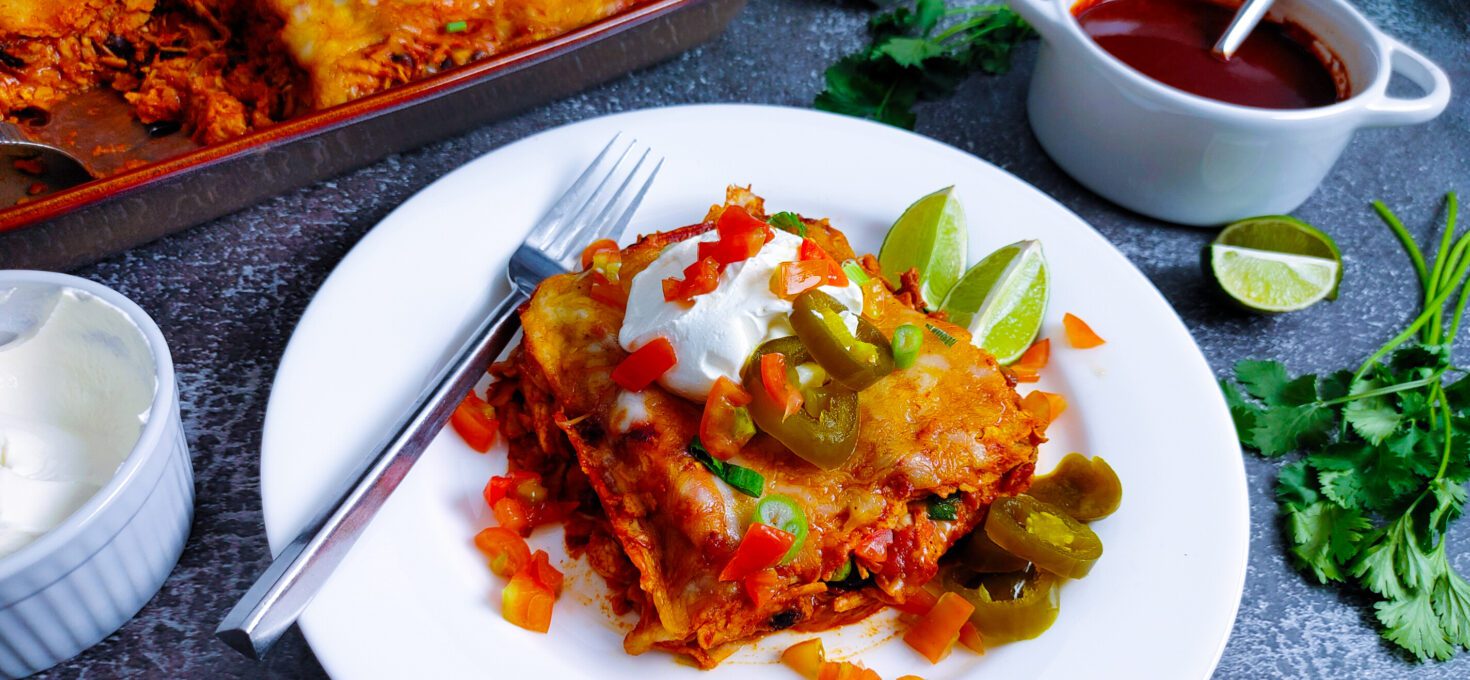 Easy Weight Watchers Chicken Enchilada Casserole Recipe
