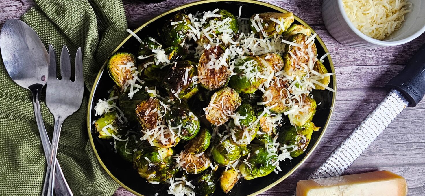 Easy Balsamic Brussels Sprouts