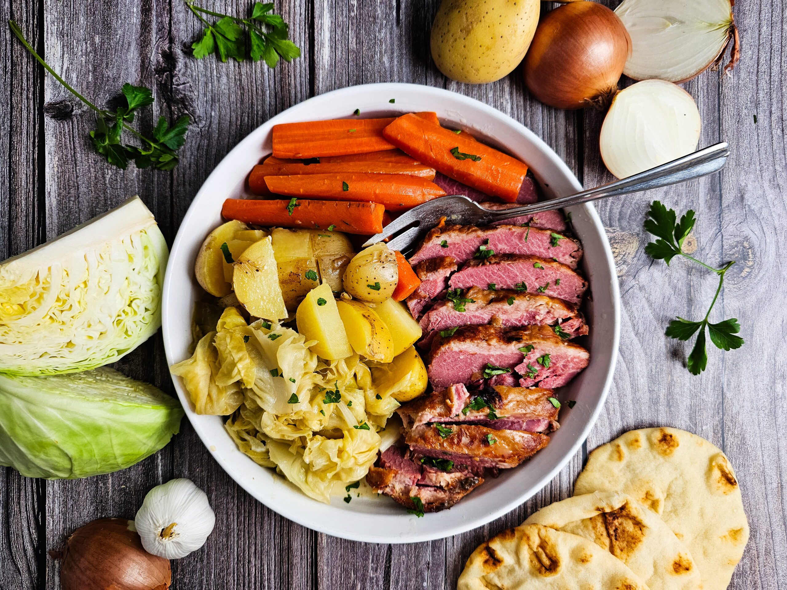 Slow Cooker Beer Braised Corned Beef - U Keep Cooking