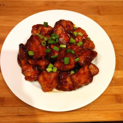 Baked Honey Sesame Chicken - U Keep Cooking