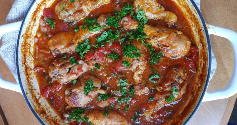 CHICKEN CACCIATORE