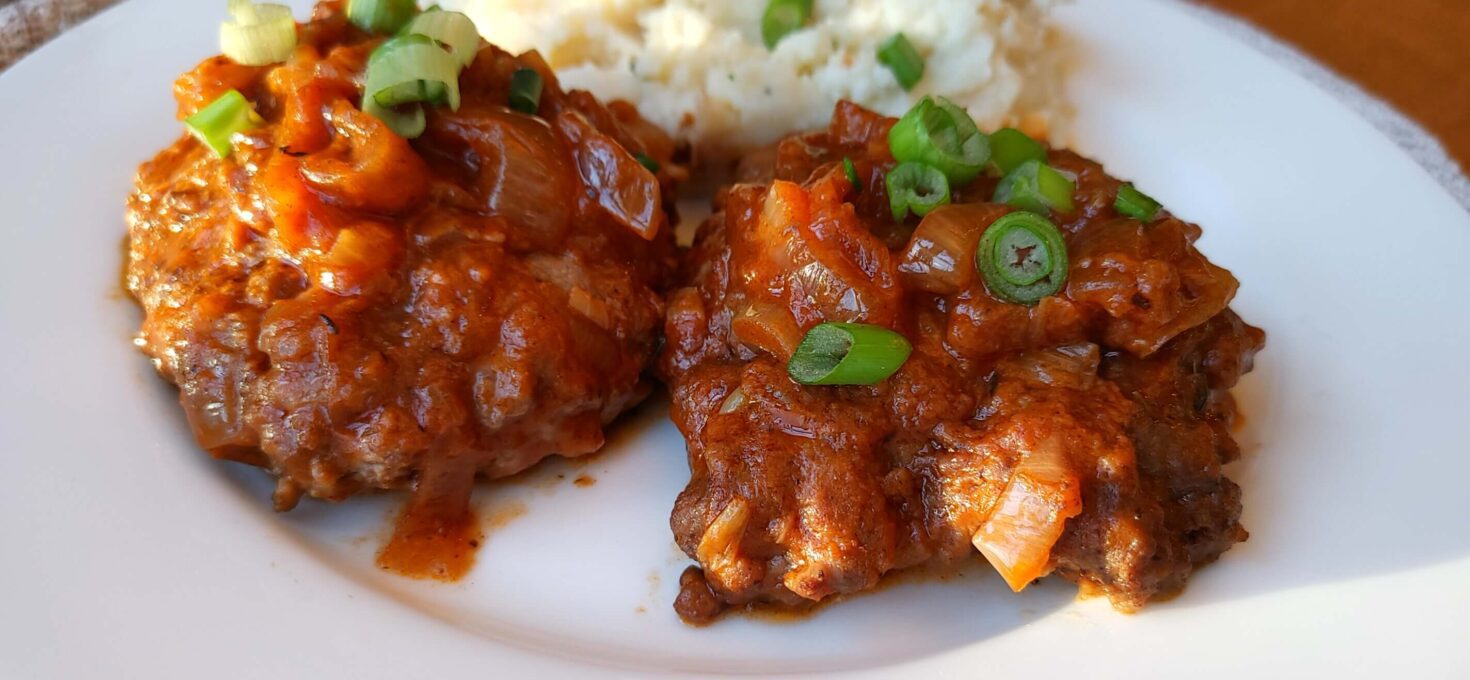 French Onion Salisbury Steak