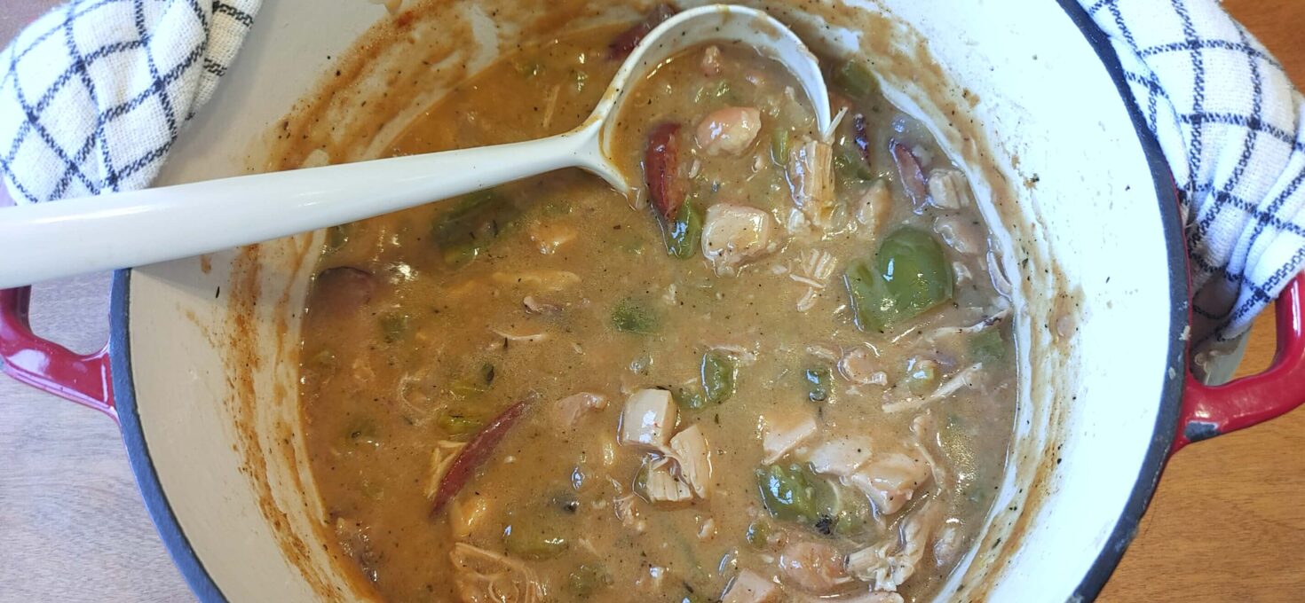 Chicken and Andouille Sausage Gumbo