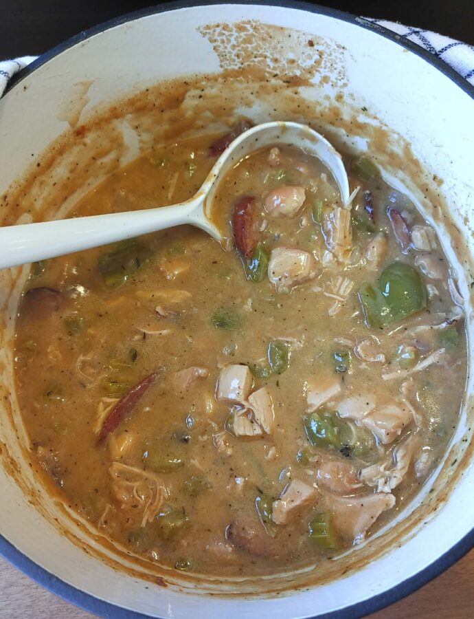 Chicken and Andouille Sausage Gumbo