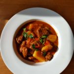 HUNGARIAN BEEF GOULASH STAGED