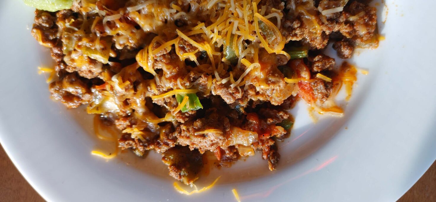 Cheesy Taco Skillet (Low Carb/Keto)