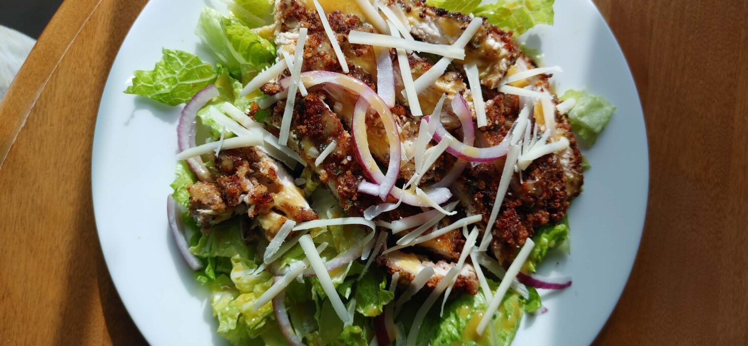 Pecan Crusted Chicken Salad