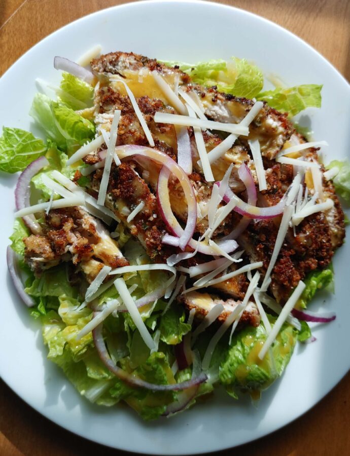Pecan Crusted Chicken Salad