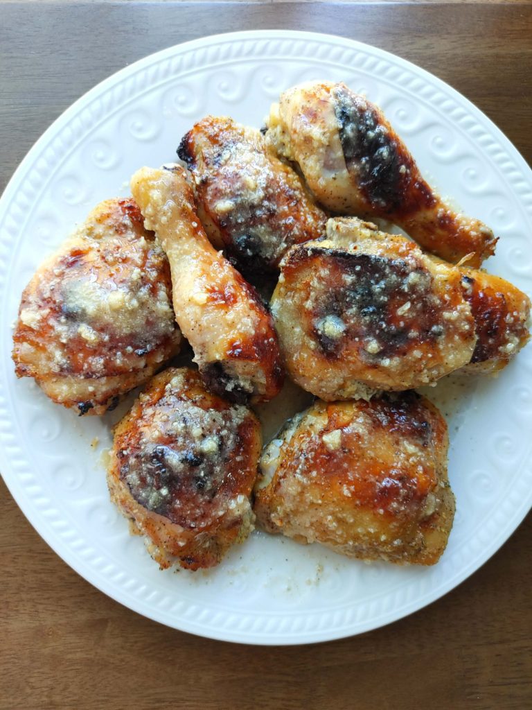 PLATED GLAZED CHICKEN