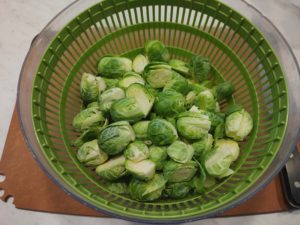 CLEANED BRUSSELS SPROUTS
