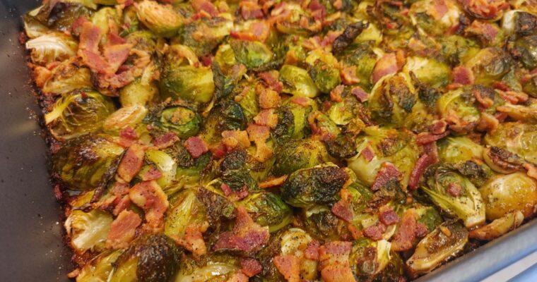 BAKED BRUSSELS SPROUTS