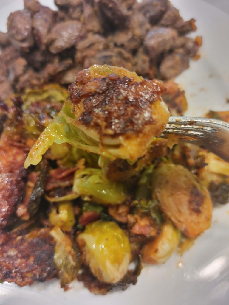 Forked Brussels Sprouts