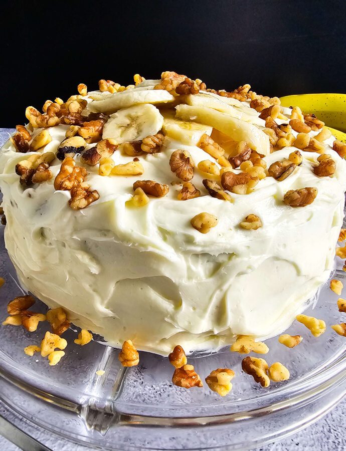Best Sour Cream Banana Cake