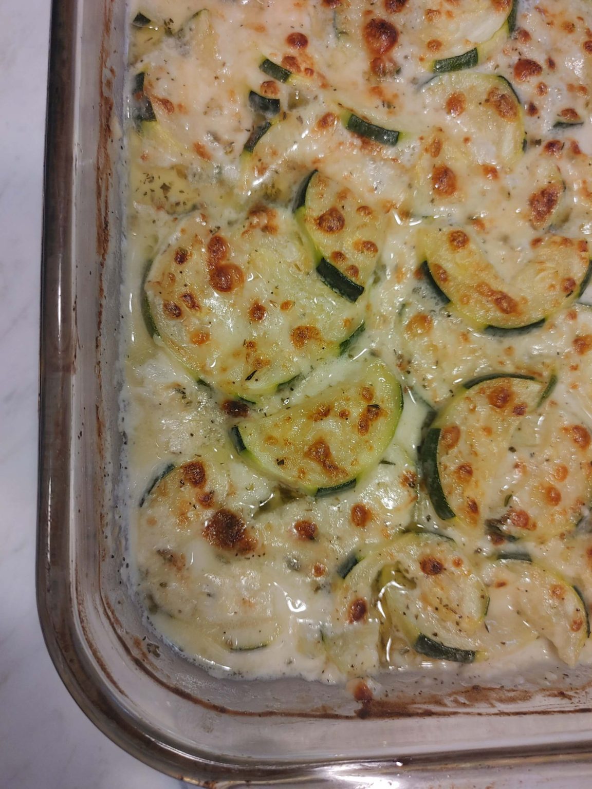 Easy Zucchini Au Gratin - U Keep Cooking