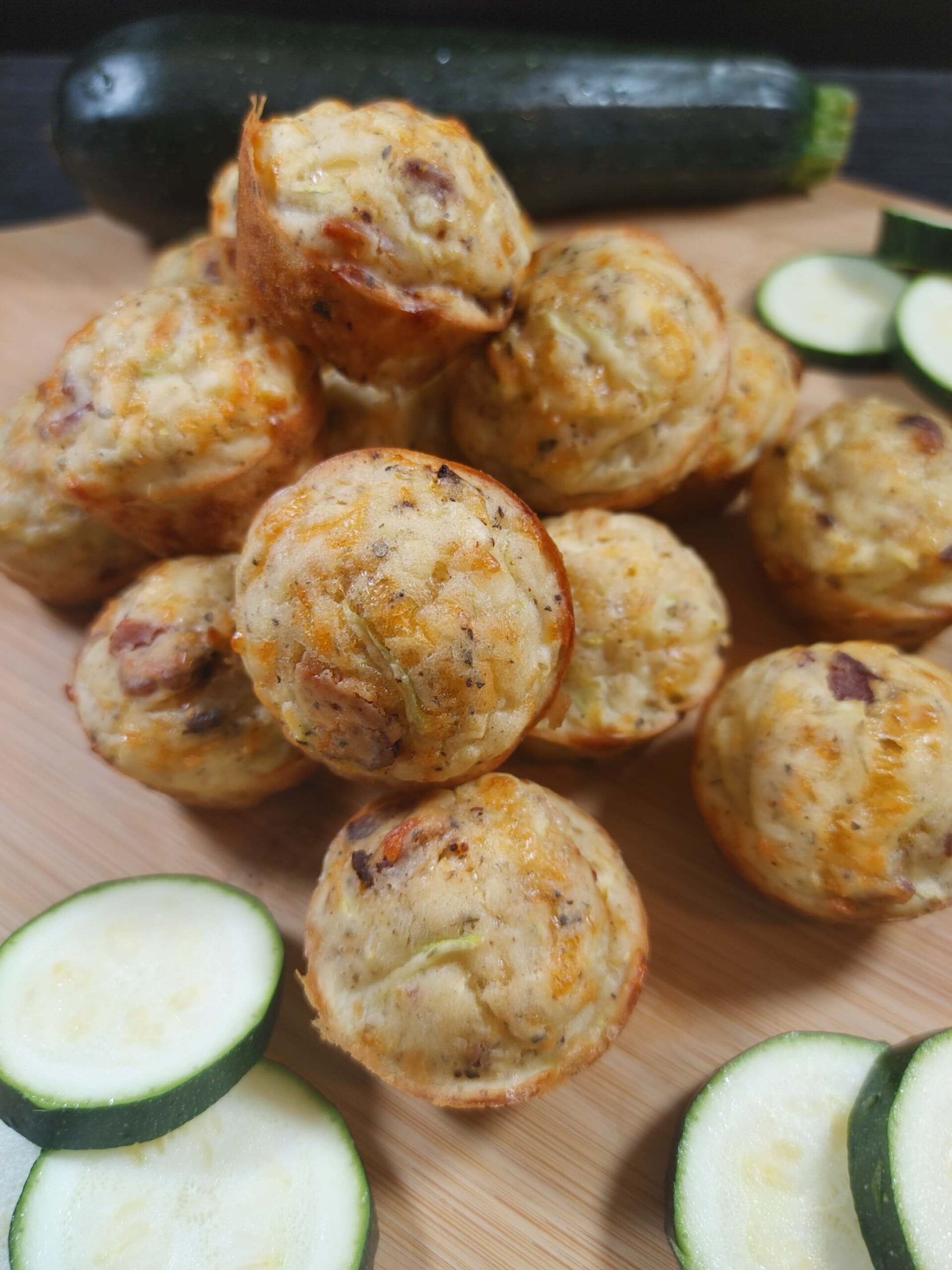 SERVE THE BACON ZUCCHINI BITES