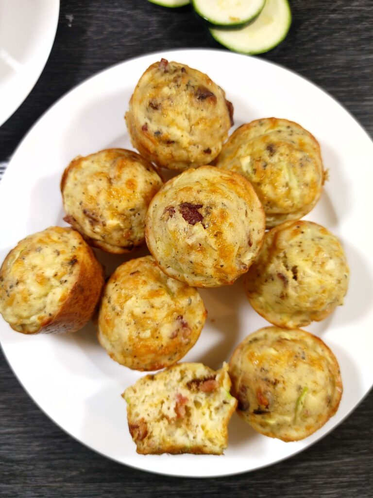 ZUCCHINI BACON APPETIZER BITES