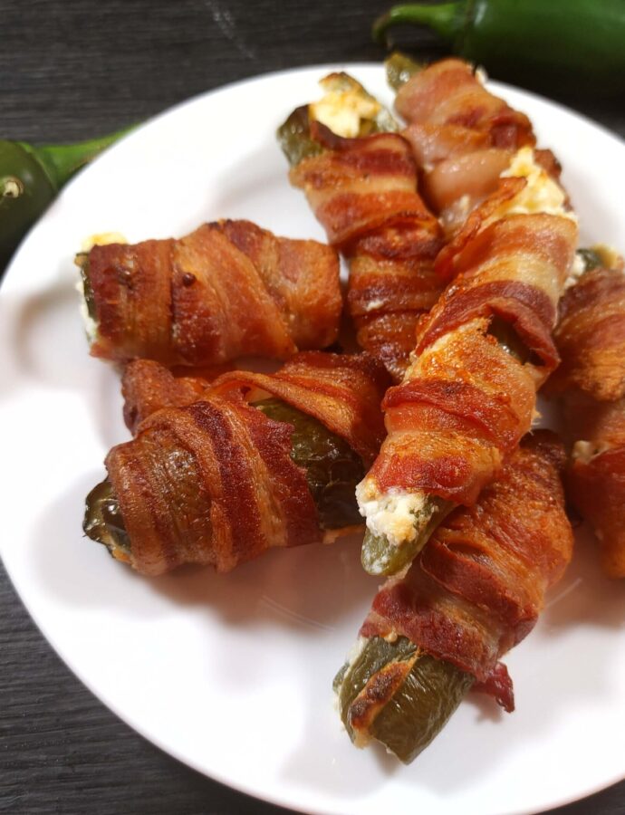 Easy Bacon Wrapped Jalapeno Popper