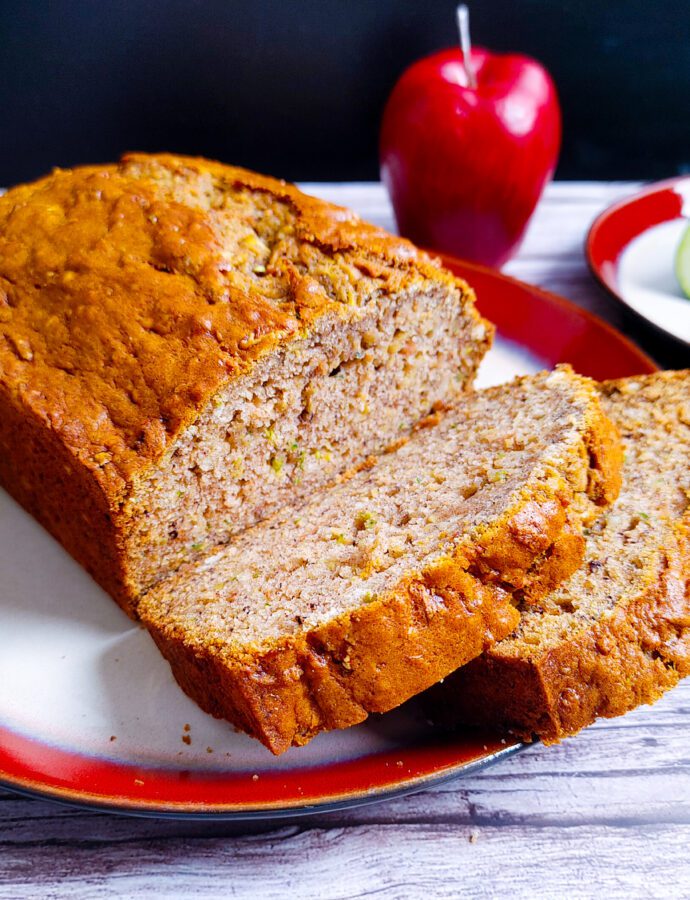 Cinnamon Apple Zucchini Bread