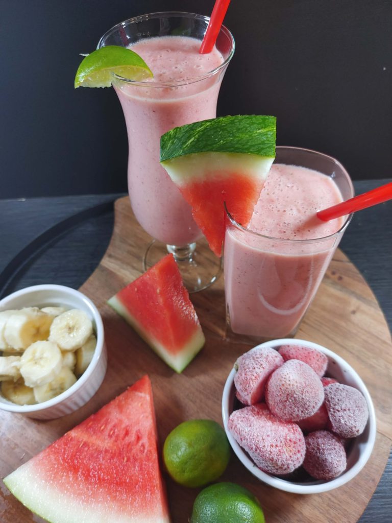 STRAWBERRY WATERMELON SMOOTHIE