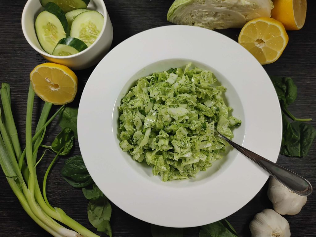 PLATED GREEN GODDESS SALAD