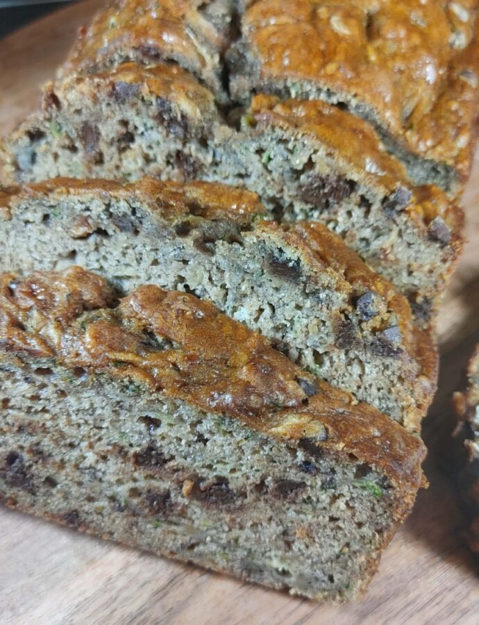 The Best Banana Apple Zucchini Bread