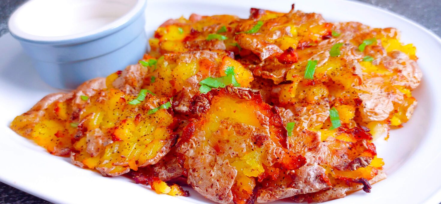 Easy Crispy Smashed Potatoes