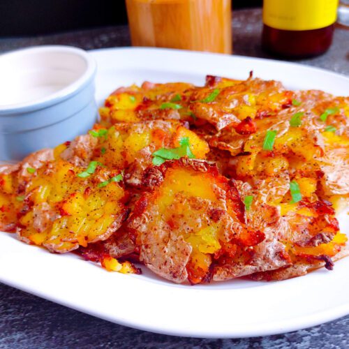 Easy Crispy Smashed Potatoes