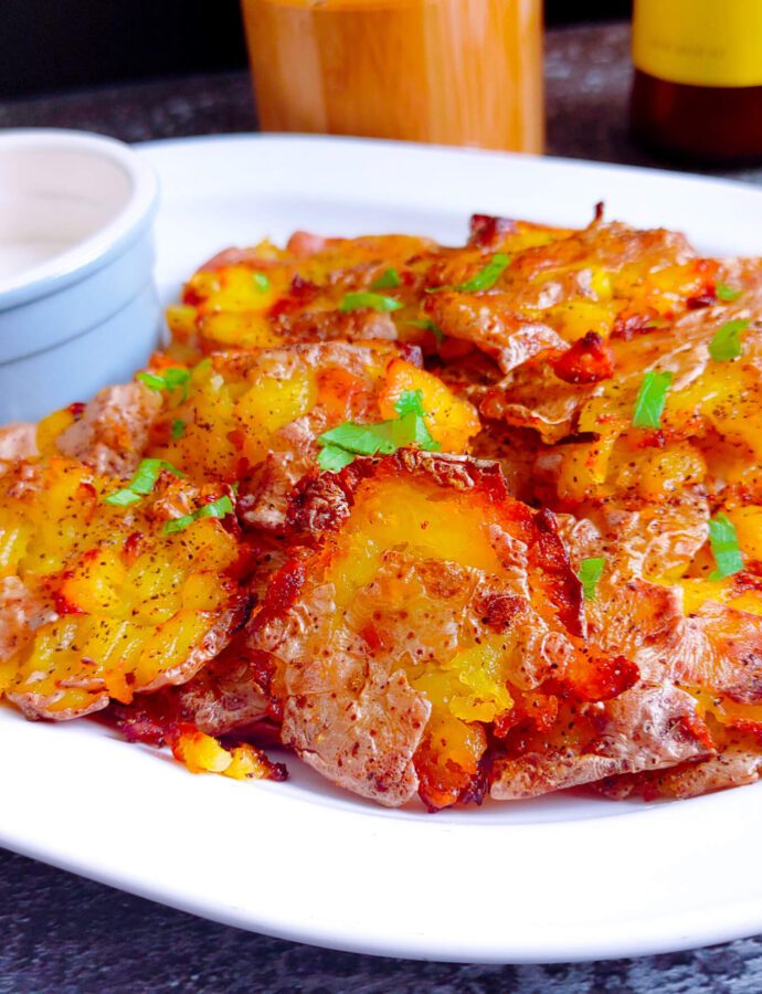 Easy Crispy Smashed Potatoes