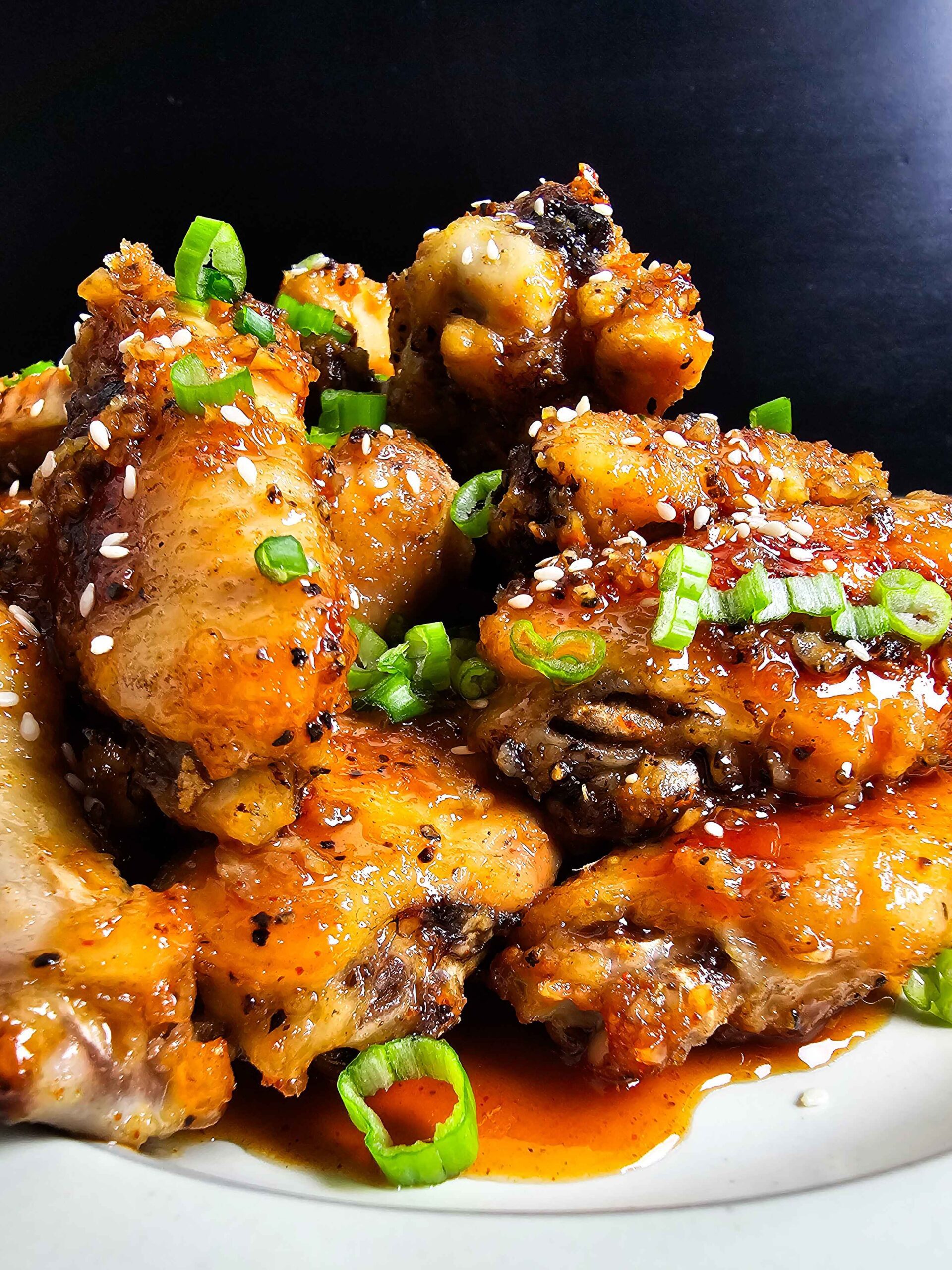 COAT THE WINGS AND SERVE IMMEDIATELY