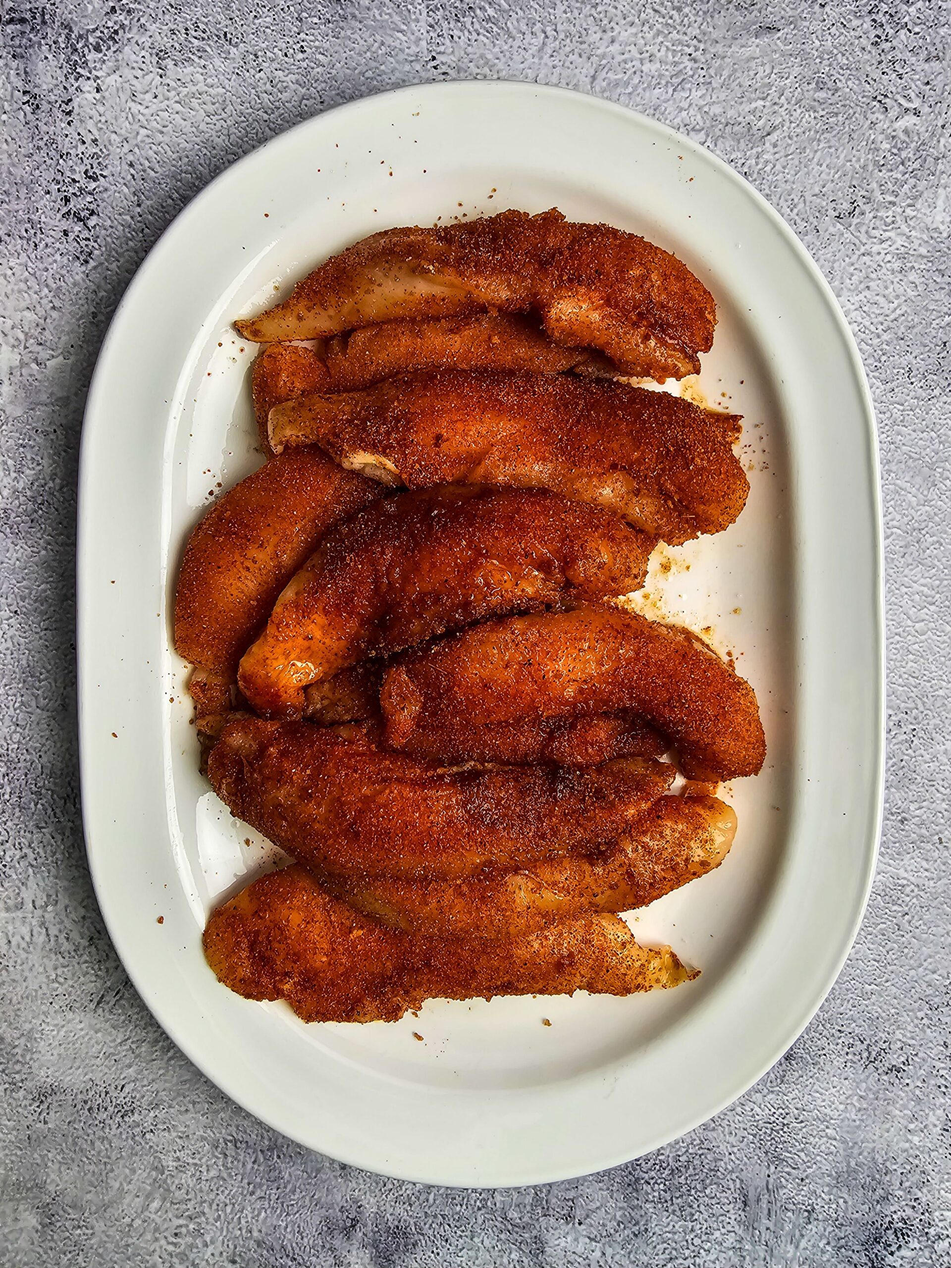 SEASON THE TENDERS WITH THE SEASONING BLEND