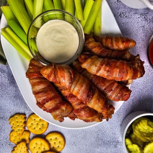 Easy Bacon Wrapped Chicken Tenders