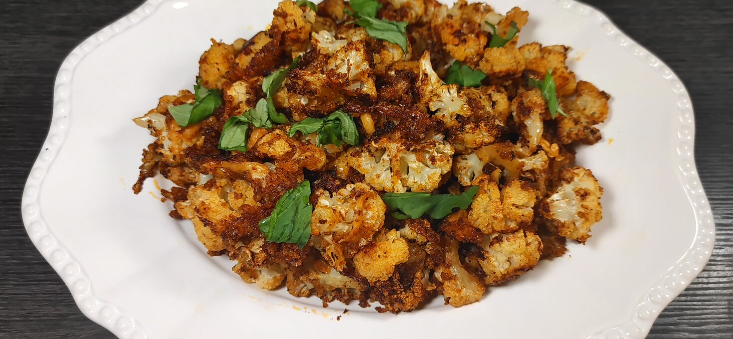 The Best Roasted Parmesan Cauliflower