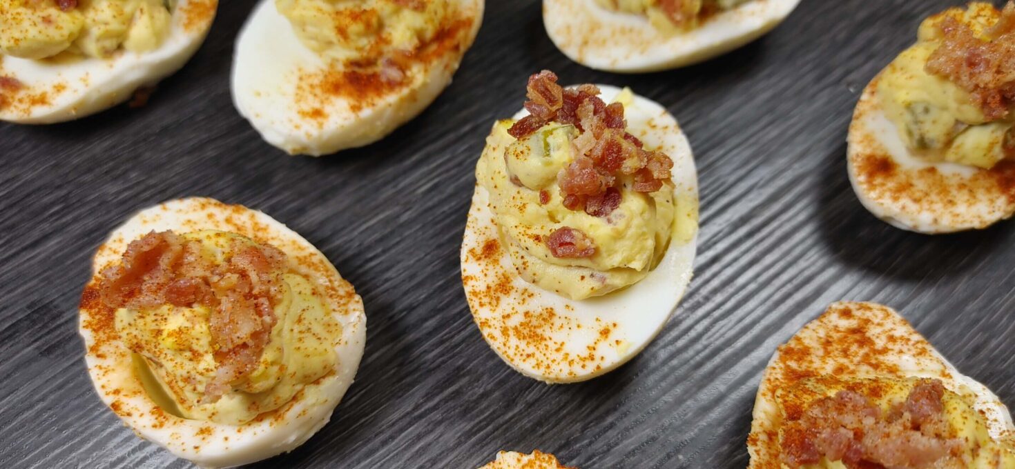The Best Loaded Deviled Eggs