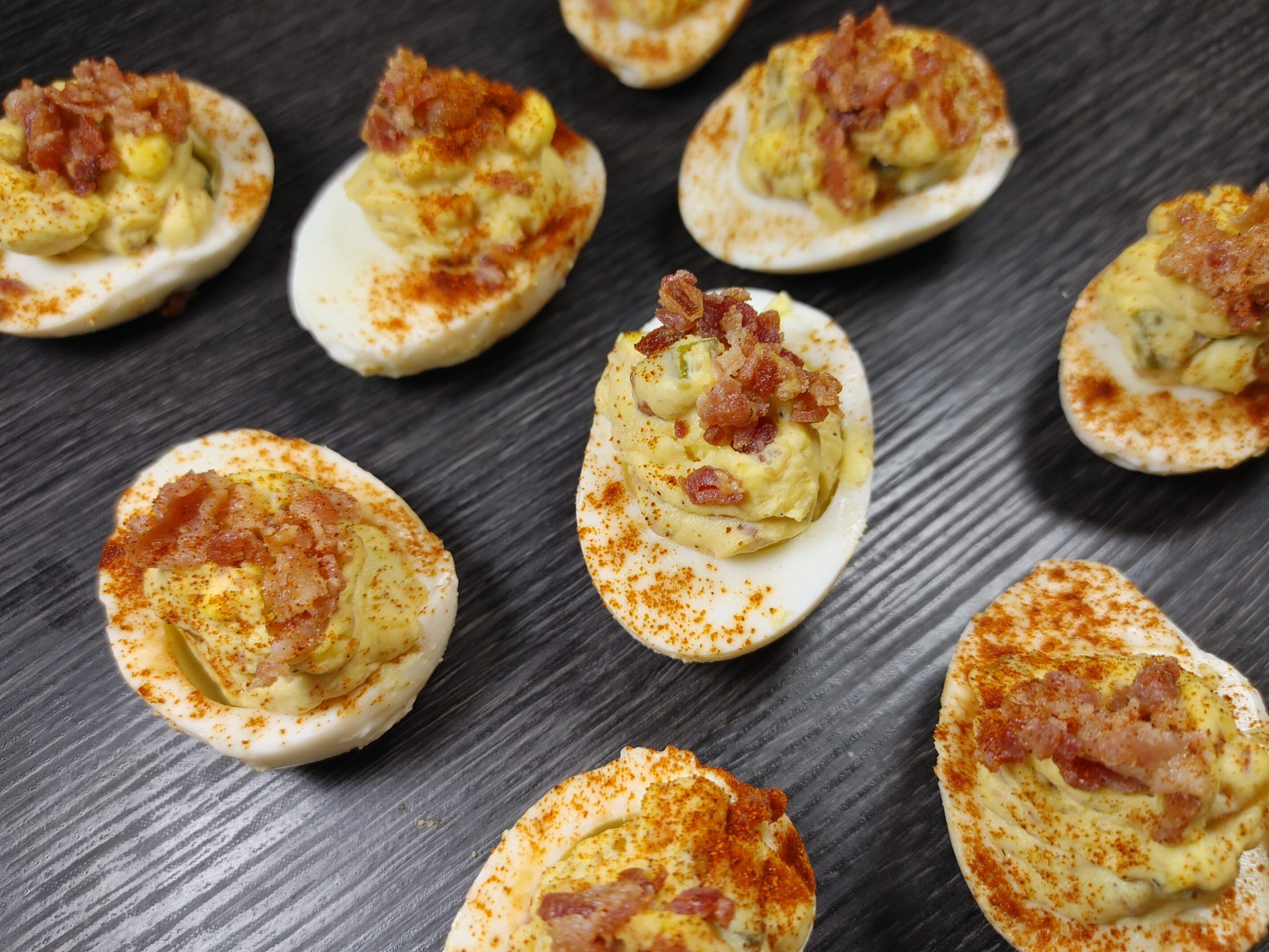 The Best Loaded Deviled Eggs