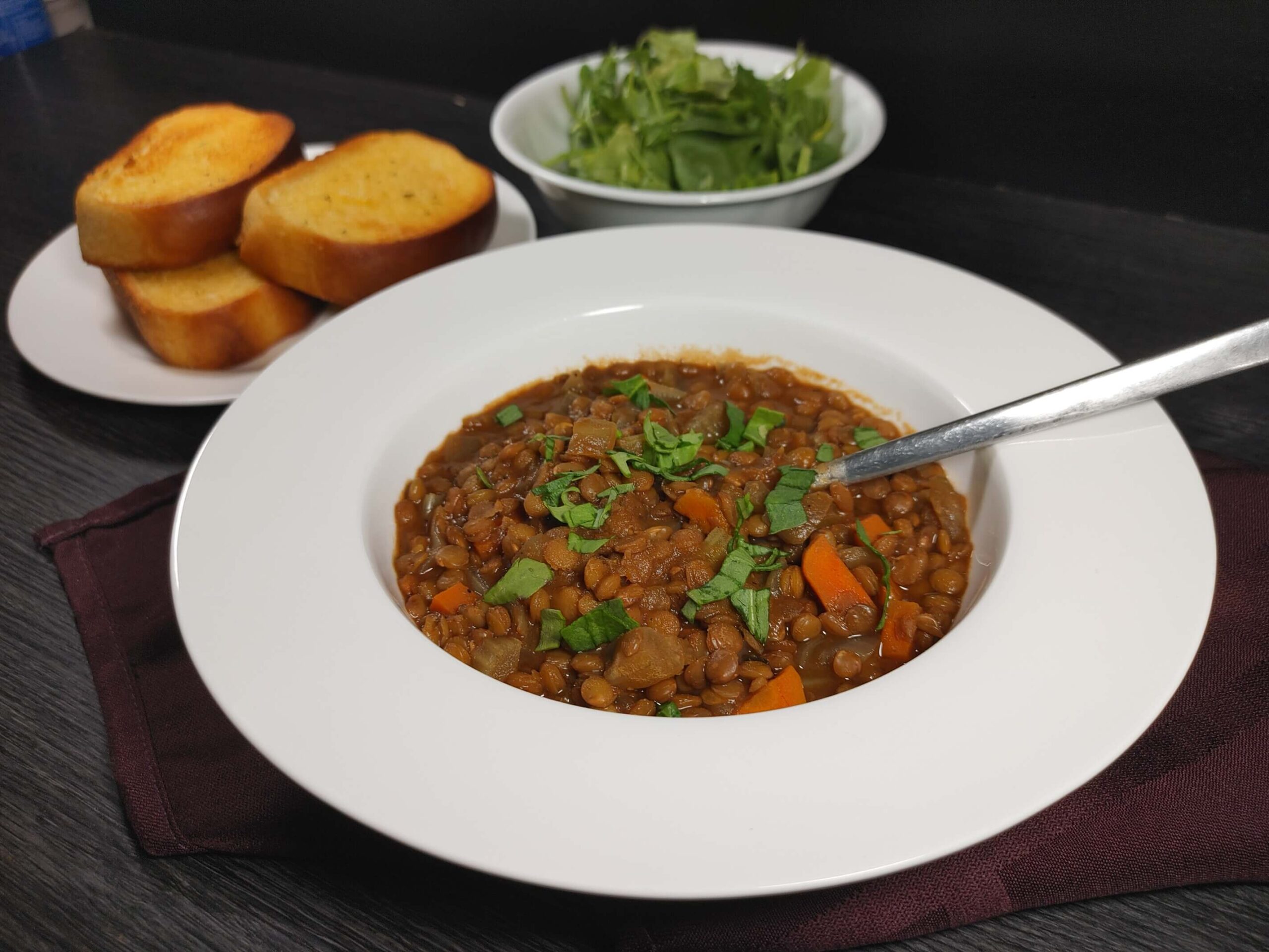 Easy Crockpot Lentil Soup