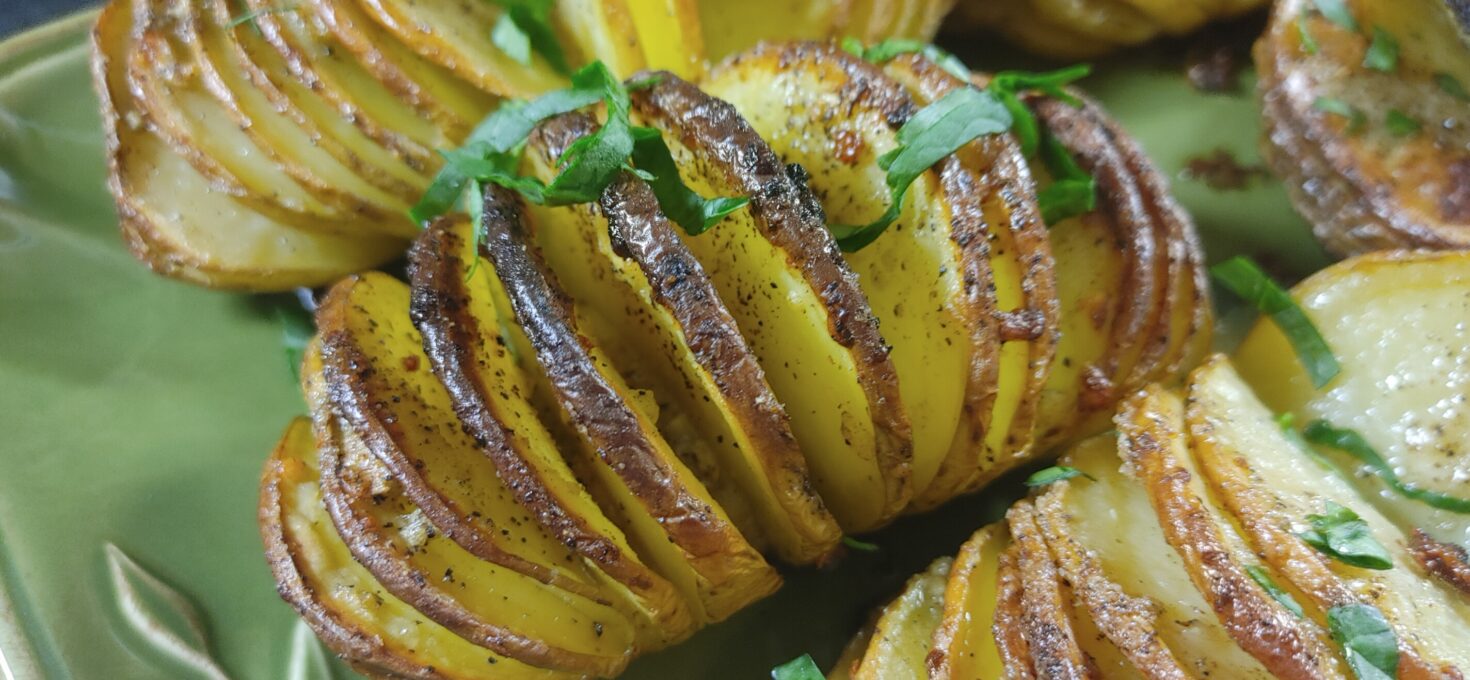 The Best Homemade Hasselback Potatoes