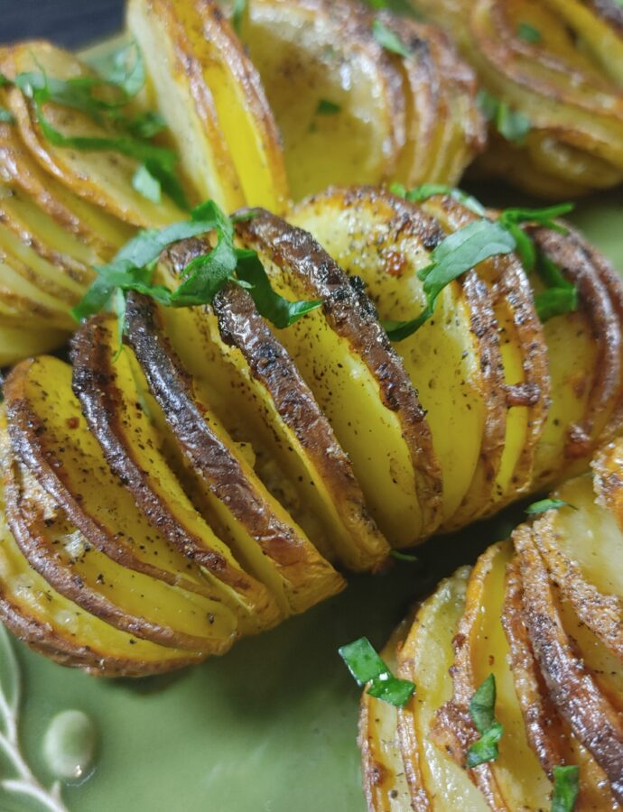 The Best Homemade Hasselback Potatoes