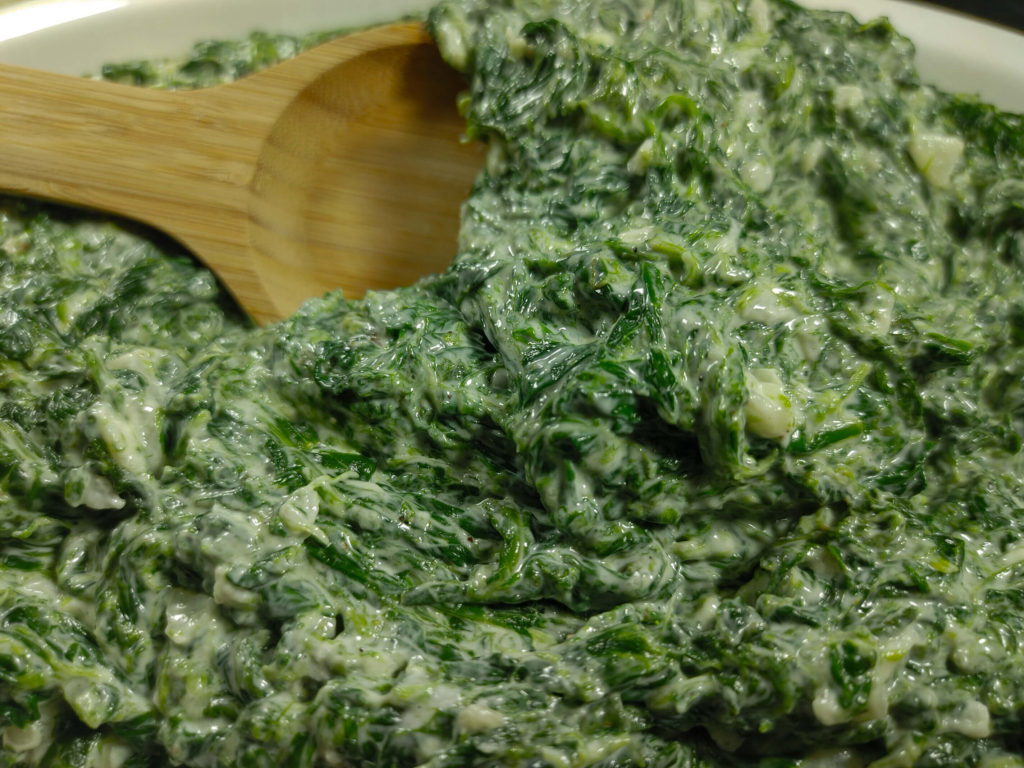 EASY LOW-CARB CREAMED SPINACH