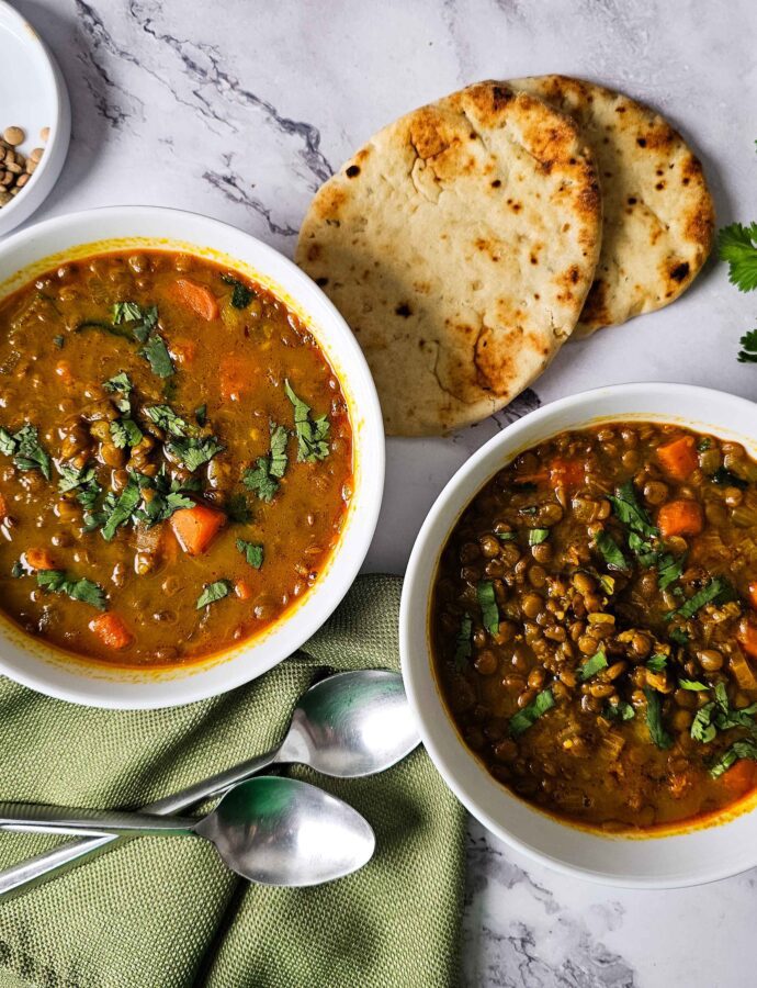 Easy Crockpot Lentil Soup