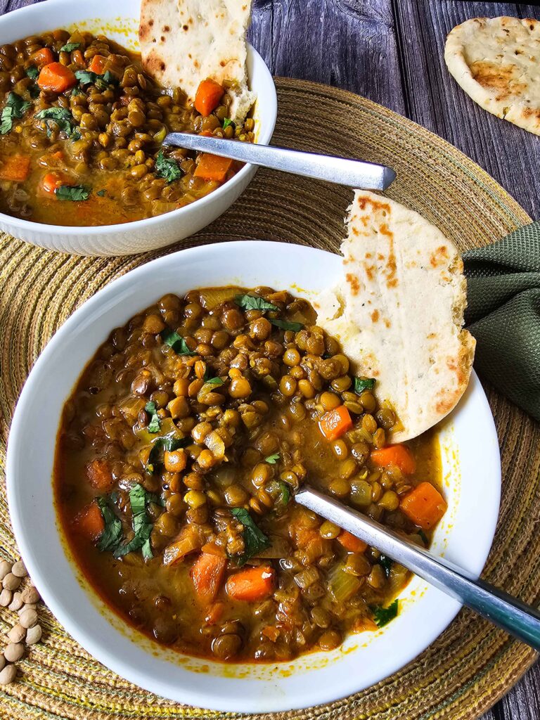 CROCKPOT LENTIL SOUP