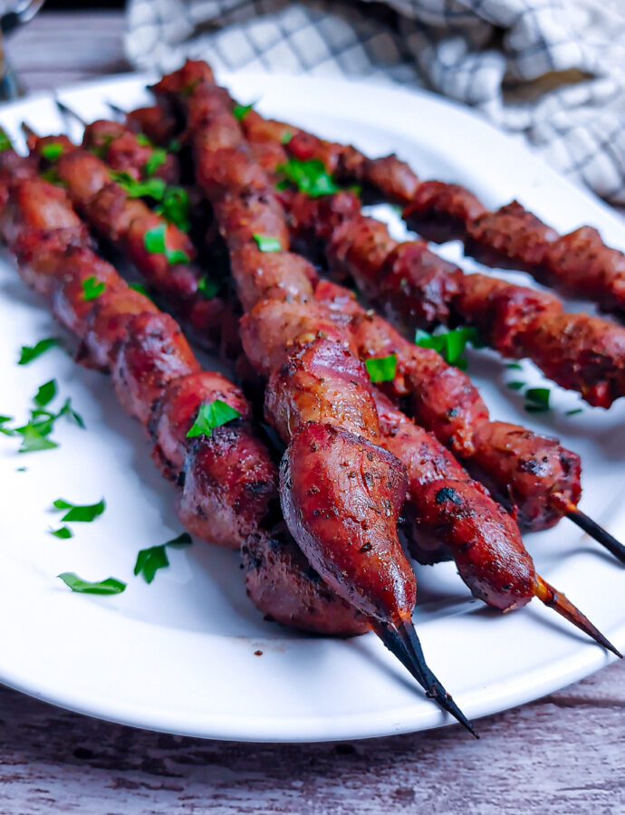 Grilled Chicken Hearts
